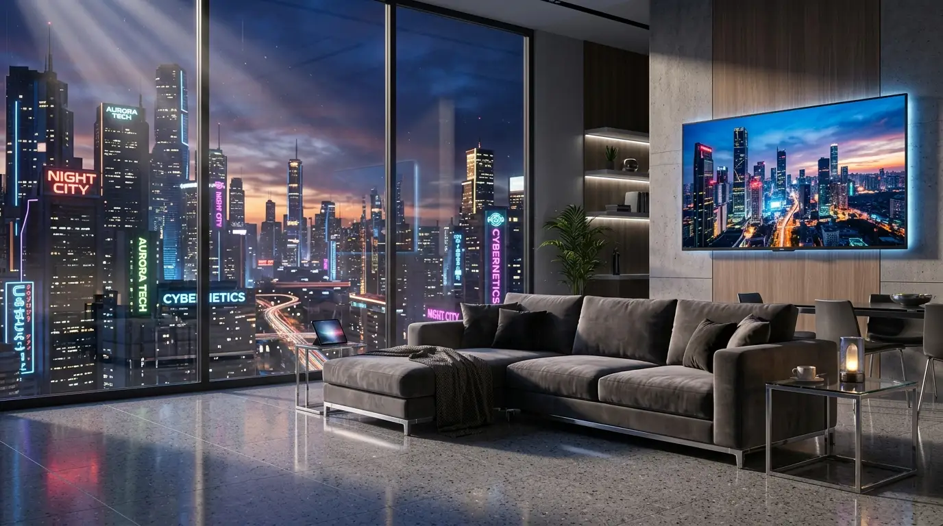 7 AI Image Prompts for Futuristic Smart Home Interiors (Midjourney v6.1)